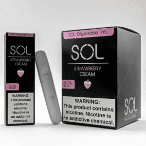 Sol Disposable Strawberry Cream 10pk