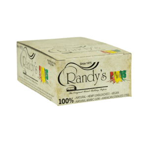 Randys Rolling Papers Classic Roots Hemp Box