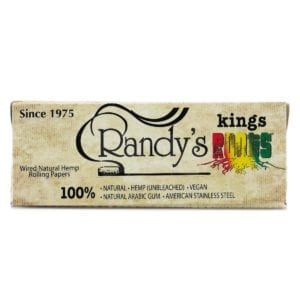 Randy’s Rolling Papers King Sized Roots Hemp Pack