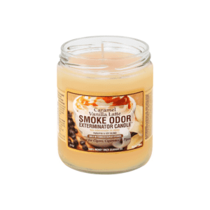 Smoke Odor Exterminator Candles Caramel Vanilla Latte