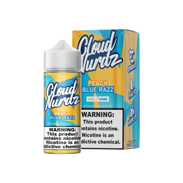 Cloud Nurdz Peach Blue Razz Cloud Nurdz Peach Blue Razz
