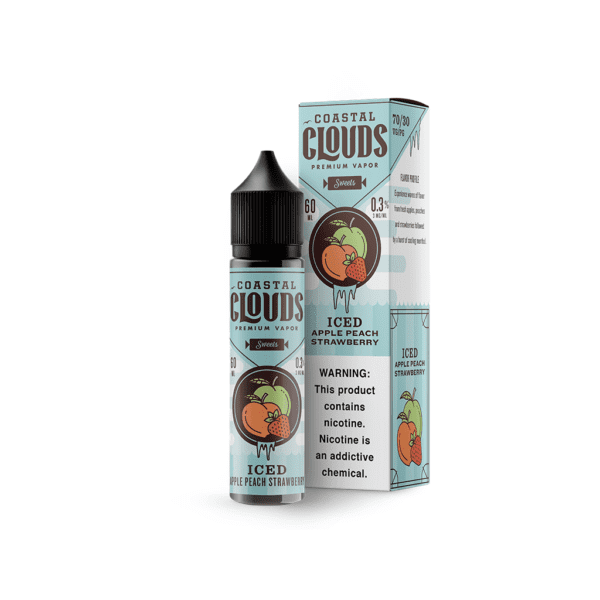 Coastal Clouds Premium Vapor Apple Peach Strawberry Ice Coastal Clouds Premium Vapor Apple Peach Strawberry Ice