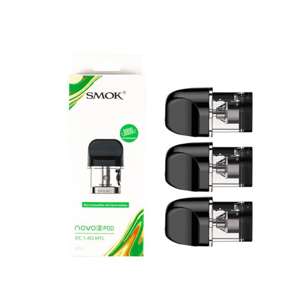 Smok Novo Pods 1.4Ω Mtl Smok Novo Pods 1.4Ω Mtl