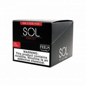 Sol Feelm Pods Tobacco Red 2% 5 Pack