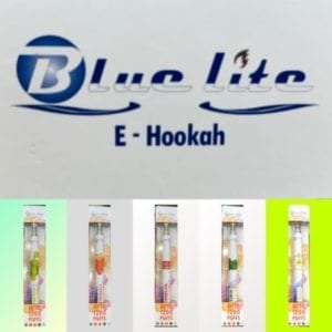 Blue Lite E Hookah Collage