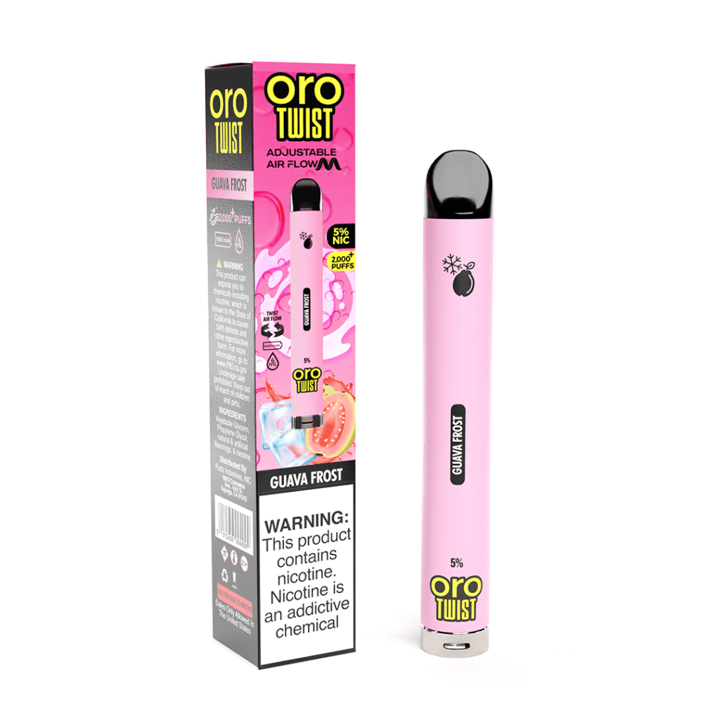 ORO Max Flow Twist Disposable - Same Day Shipping