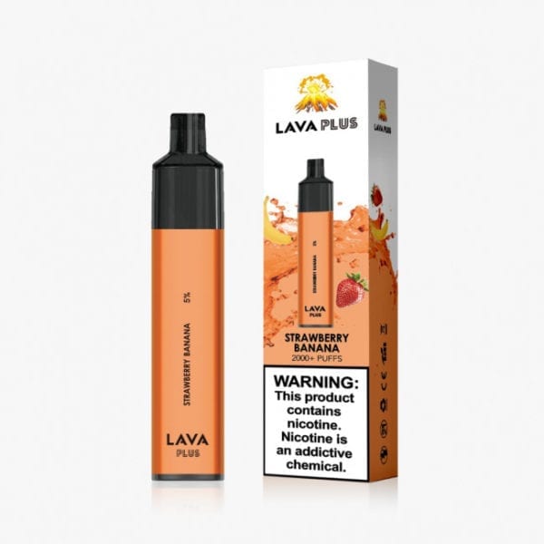 strawberry banana Lava Plus Vape - Strawberry Banana