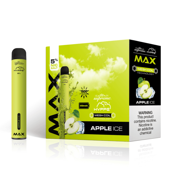 Hyppe Max Disposable Vape with Mesh Coil | 1500 Puffs | Buy Pods Now
