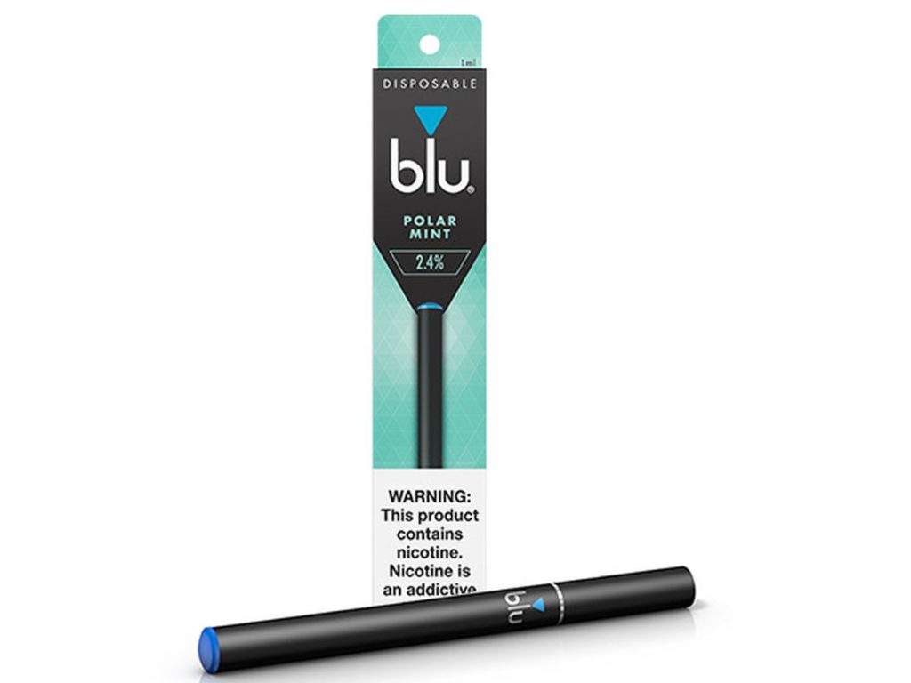 BLU Disposable ECigarette Polar Mint 24mg Same Day Shipping Buy
