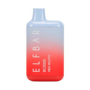 elf bar bc5000 disposable vape red mojito