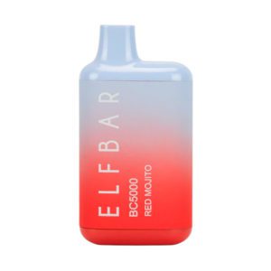 elf bar bc5000 disposable vape red mojito