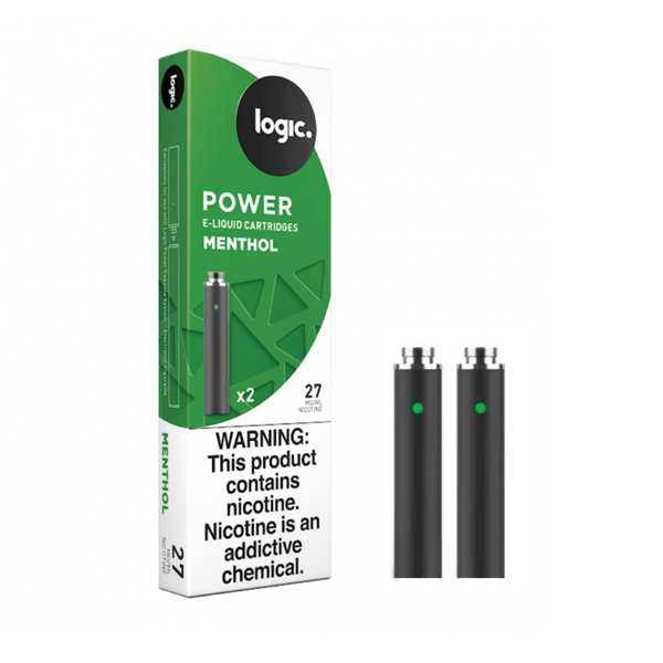 logic power menthol cartridges
