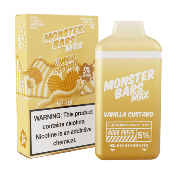 Monster Bars Max Disposable | 6000 Puffs