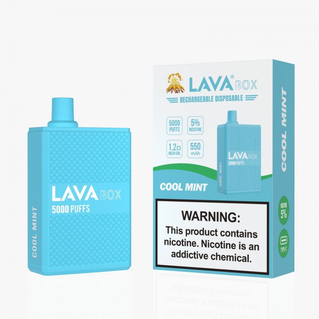LAVA Box Disposable Vape 5000+ Puffs Buy Pods Now