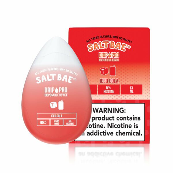 Salt Bae Drip Pro Disposable Device | 6500 Puffs - Buy Pods Now