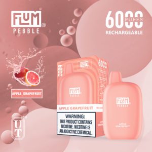 flum pebble apple grapefruit 6000 puffs