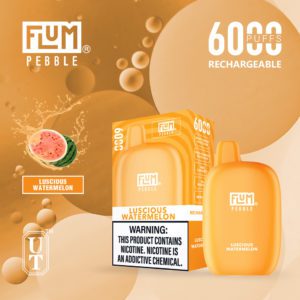 flum pebble luscious watermelon 6000 puffs