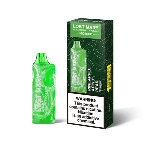 lost mary mo5000 disposable device 5000 puffs pineapple apple pear lost mary mo5000 disposable device 5000 puffs pineapple apple pear