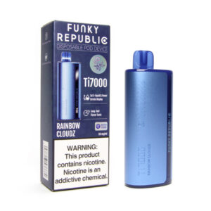 Funky Republic Disposable Pod Device rainbow cloudz