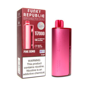 funky republic ti7000 diposable pink bomb