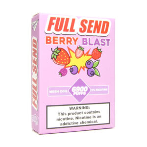 full send disposable berry blast