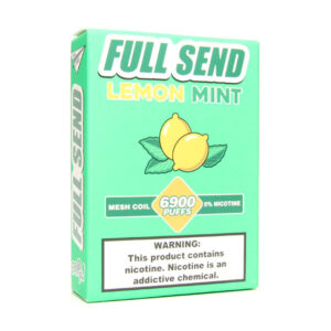 full send disposable lemon mint