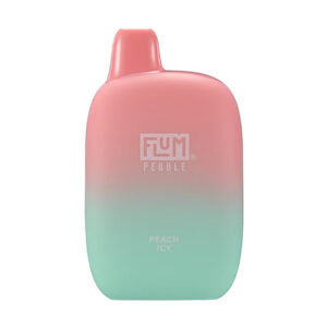 flum pebble 6000 puffs peach icy