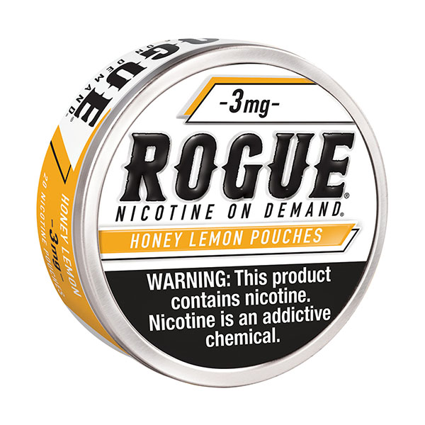 rogue nicotine pouches 3mg honey lemon rogue nicotine pouches 3mg honey lemon