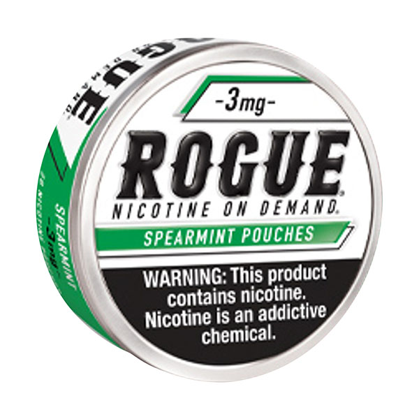 rogue nicotine pouches 3mg spearmint rogue nicotine pouches 3mg spearmint