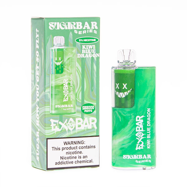 sugarbar exodus exobar 8000 puff kiwi blue dragon sugarbar exodus exobar 8000 puff kiwi blue dragon