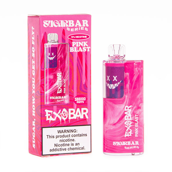 sugarbar exodus exobar 8000 puff pink blast sugarbar exodus exobar 8000 puff pink blast
