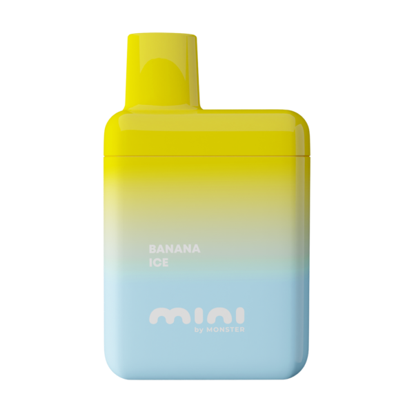 mini by monster disposable 800 puffs banana ice