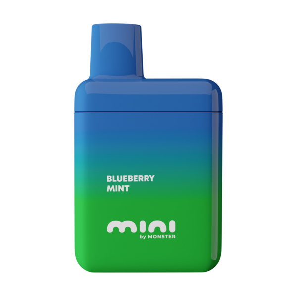 mini by monster disposable 800 puffs blueberry mint