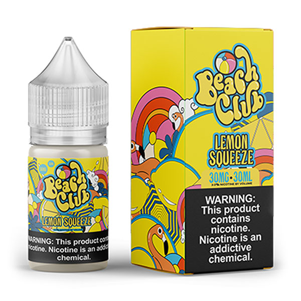 beach club eliquid 30ml lemon squeeze