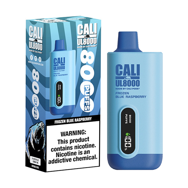 cali ul8000 disposable frozen blue raspberry cali ul8000 disposable frozen blue raspberry