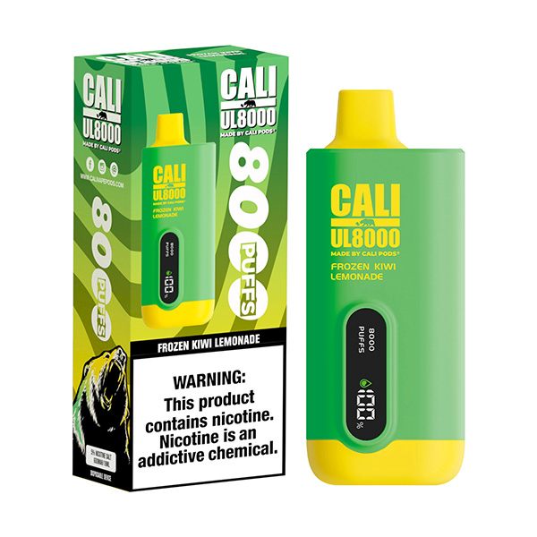cali ul8000 disposable frozen kiwi lemonade cali ul8000 disposable frozen kiwi lemonade