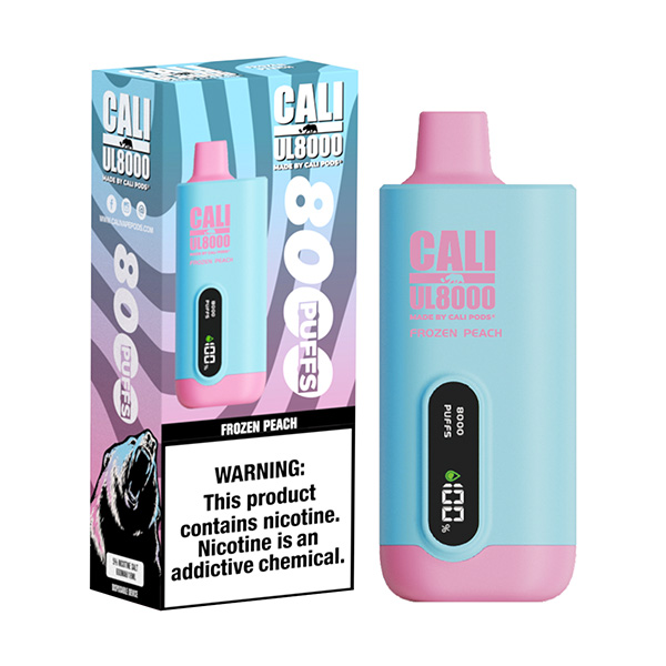 cali ul8000 disposable frozen peach cali ul8000 disposable frozen peach