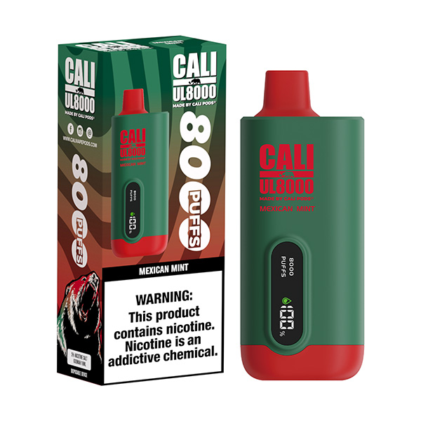 cali ul8000 disposable mexican mint cali ul8000 disposable mexican mint