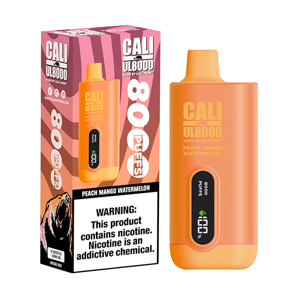 cali ul8000 disposable peach mango watermelon cali ul8000 disposable peach mango watermelon