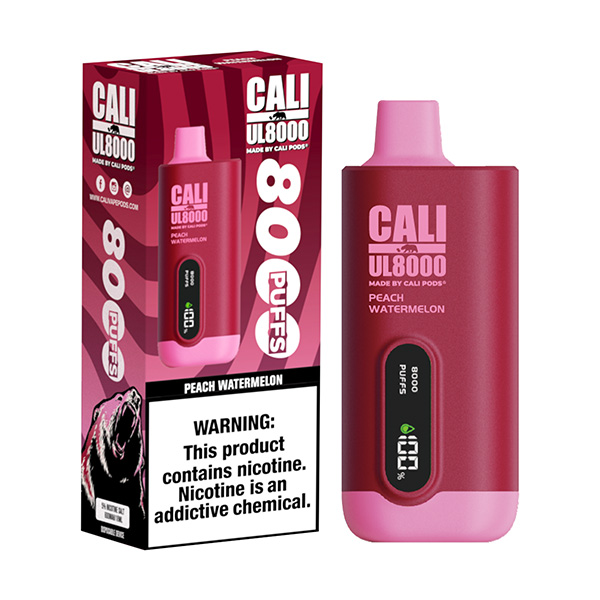 cali ul8000 disposable peach watermelon cali ul8000 disposable peach watermelon