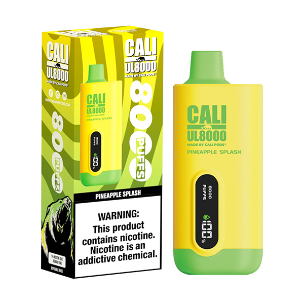 cali ul8000 disposable pineapple splash cali ul8000 disposable pineapple splash