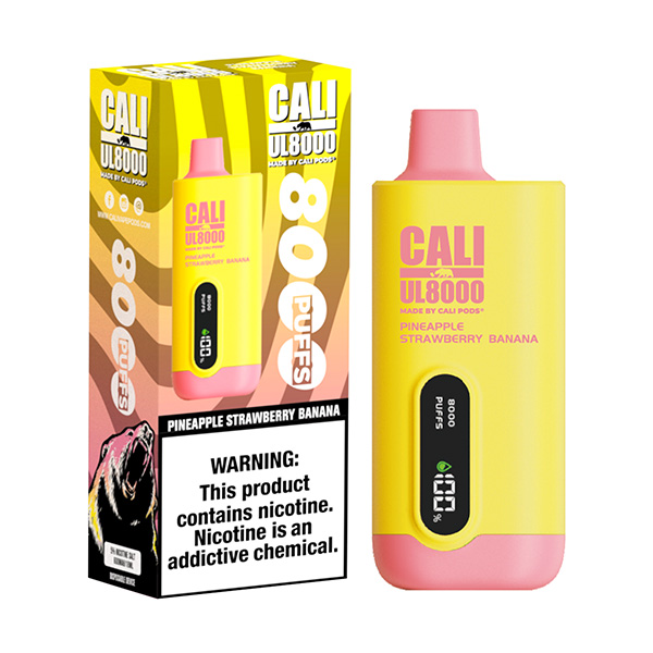 cali ul8000 disposable pineapple strawberry banana cali ul8000 disposable pineapple strawberry banana