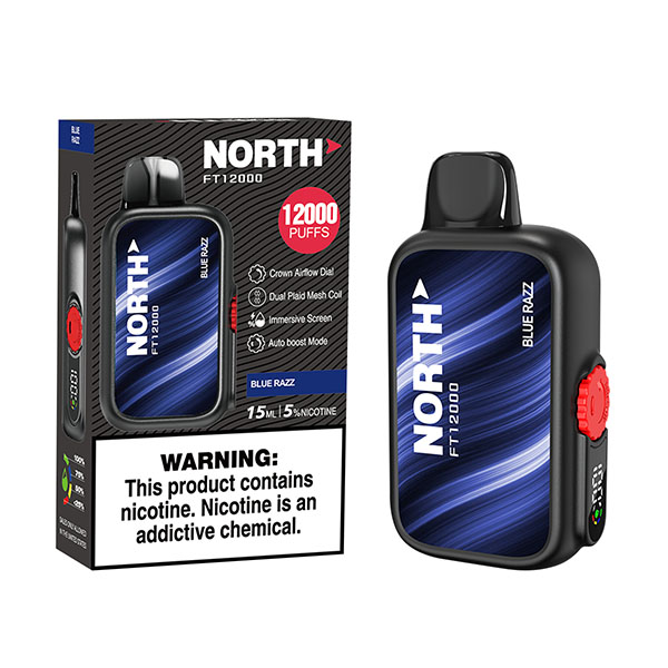 north ft12000 puffs disposable vape North FT12000 Blueberry Pomegranate