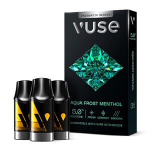 vuse prismatic series aqua frost menthol pods | 3 pack