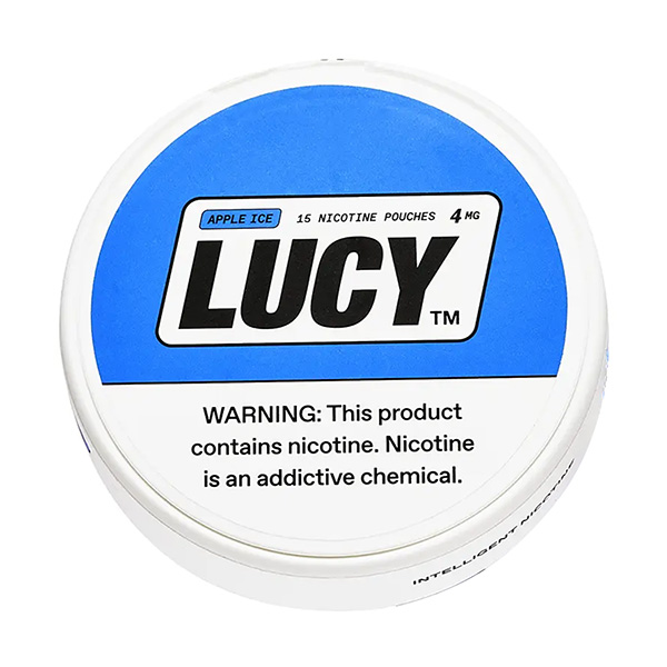lucy nicotine pouches 15ct apple ice 4mg lucy nicotine pouches 15ct apple ice 4mg
