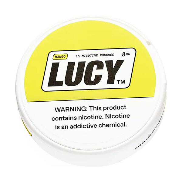 lucy nicotine pouches 15ct mango 8mg lucy nicotine pouches 15ct mango 8mg