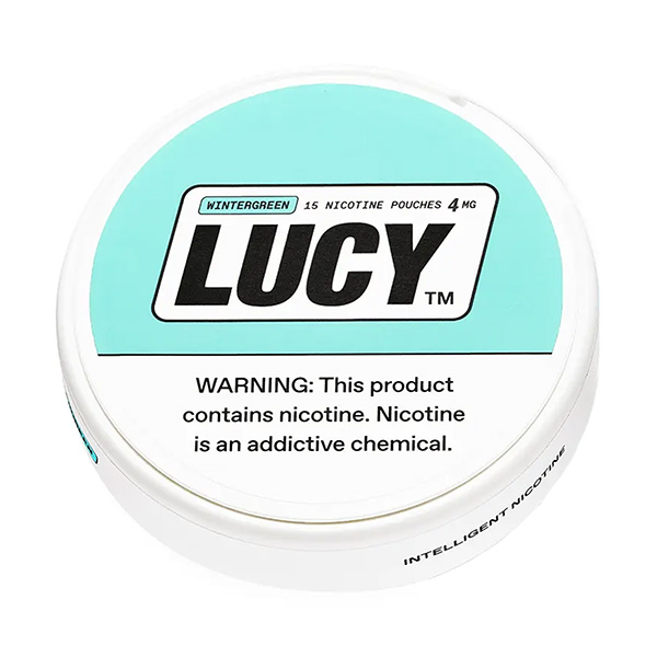 lucy nicotine pouches 15ct wintergreen 4mg lucy nicotine pouches 15ct wintergreen 4mg