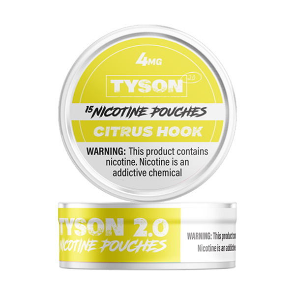 tyson 2 nicotine pouches 4mg citrus tyson 2 nicotine pouches 4mg citrus