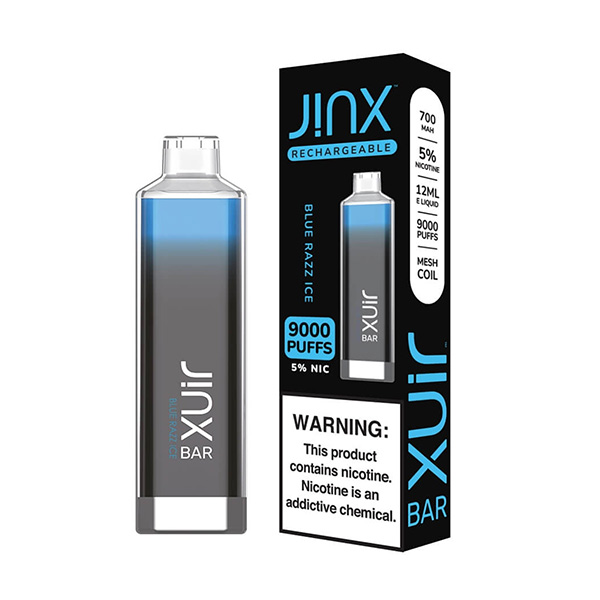jinx bar 9k puffs disposable blue razz ice jinx bar 9k puffs disposable blue razz ice