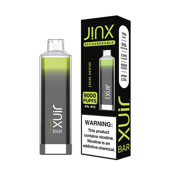 jinx bar 9k puffs disposable miami mint jinx bar 9k puffs disposable miami mint
